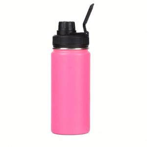Wholesale Custom Logo 600ml Stainless Steel <b>Sports</b> <b>Water</b> <b>Bottle</b> with Straw Lid Leakproof Vacuum Insulated for Gym Travel Camping - Product Image 2