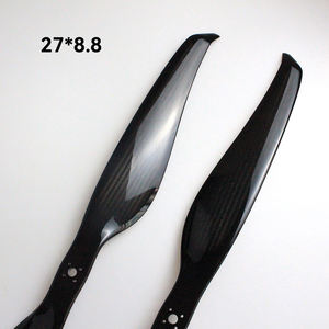 Palas de hélice de drones probadas en equilibrio dinámico mecanizado CNC de fibra de carbono ligero para Mapeo de drones - Product Image 6