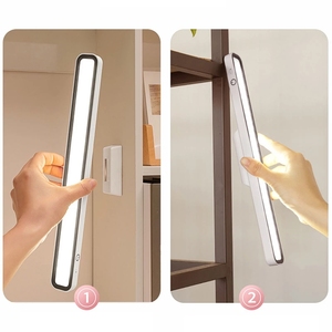 Manyetik kademesiz karartma kabine dolap dolap asılı masa lambası <span class=keywords><strong>LED</strong></span> <span class=keywords><strong>USB</strong></span> şarj edilebilir lamba masa lambası - Product Image 6