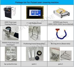 Portable High Safety Fiber <b>Laser</b> Cleaning Machine 300W 200W 100W Paint Removal - Product Image 6