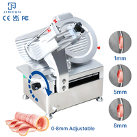Trancheuse à viande industrielle commerciale entièrement automatique découpeuse de viande congelée électrique pour bacon boeuf jambon Deli nouveau