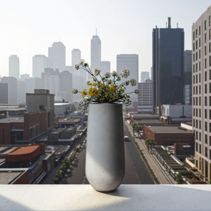 <span class=keywords><strong>Pot</strong></span> de fleurs en argile fibreuse cylindrique <span class=keywords><strong>haut</strong></span> et écologique <span class=keywords><strong>pour</strong></span> la plantation de bonsaï à la maison, <span class=keywords><strong>pour</strong></span> une utilisation en <span class=keywords><strong>intérieur</strong></span>/extérieur - Product Image 5