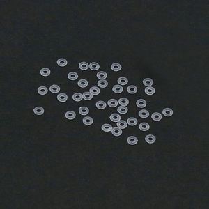 Multi-size Clear Silicone <b>Spacer</b> Ring Anti-wear Bead Separator for Bracelet & Wenwan Beads Jewelry Findings - Product Image 3