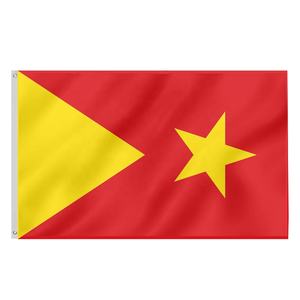 हल्के आउटडोर उड़ान ध्वज मुद्रित पॉलिएस्टर 2 आंख eeeatia टाइग्रे क्षेत्र के गणतंत्र की विशेषता रंगीन टिकाऊ - Product Image 1