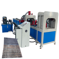 Lignes de poinçonnage et de cisaillement CNC à angle, à canal et en acier plat de haute précision pour des modèles de trous personnalisés