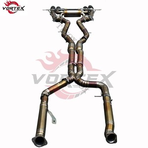 Échappement Catback VORTEX Grade 5 Ti Valvetronic pour BMW G80 M3/G82 M4 3.0T 2021-2025 Racing Burnt Tips Direct Bolt-On - Product Image 6