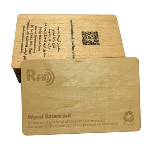 2021 Free Sample Factory Price Custom Logo Shape Small Nfc Tag 213/214/215/216 Hotel Room Key Rfid Wood Business Card