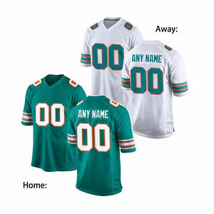 Venta al por mayor de alta calidad barato fútbol americano Jersey cosido Miami todos los 32 equipos NFLing Jerseys para todos los jugadores de fútbol - Product Image 1