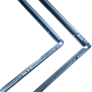 Cadre en <span class=keywords><strong>aluminium</strong></span> pour panneau LED, <span class=keywords><strong>profilé</strong></span> LED, découpe et pliage, taille personnalisée, sablage médiatique, assemblé, encastré, 4000 - Product Image 3