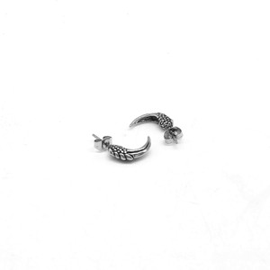 Pendientes de acero inoxidable yunnique con forma de garra, estilo punk rock, joyería de moda unisex - Product Image 2