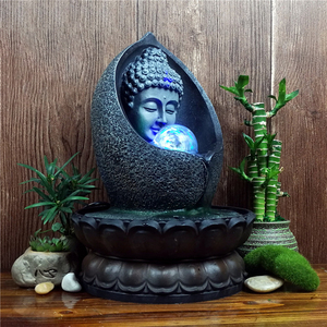 <span class=keywords><strong>Fontaine</strong></span> d'eau intérieure créative cascade Statue de <span class=keywords><strong>bouddha</strong></span> table résine artisanat <span class=keywords><strong>fontaine</strong></span> d'eau intérieure avec boule décoration <span class=keywords><strong>fontaine</strong></span> de <span class=keywords><strong>bouddha</strong></span> - Product Image 5