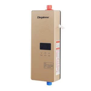 Chauffe-<span class=keywords><strong>eau</strong></span> instantané <span class=keywords><strong>mural</strong></span> électrique 5500W à économie d'énergie, sans réservoir, avec affichage LED de la température et commande tactile, en plastique, pour usage domestique - Product Image 3