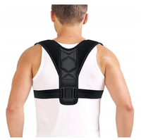 Lisseur réglable pour cou épaule clavicule dos soulagement de la douleur correcteur de posture respirant