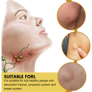 Parches de Drenaje Linfático Herbales OUHOE, Parche de Desintoxicación Linfática con Adhesivo Fuerte, 6 Piezas - Product Image 3