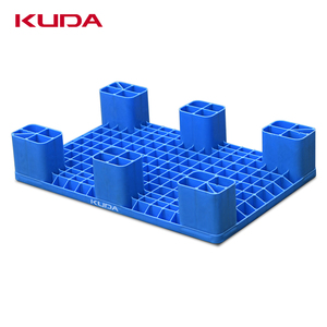 Kuda 0604a-pblj שטוח שש רגל-רגל פלסטיק מדף אחסון לוגיסטי מטען תחלופה 600x400x120mm - Product Image 4