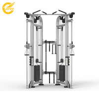 Machine de musculation multifonctionnelle à double câble en métal, directement de l'usine, pour entraînements complets du corps