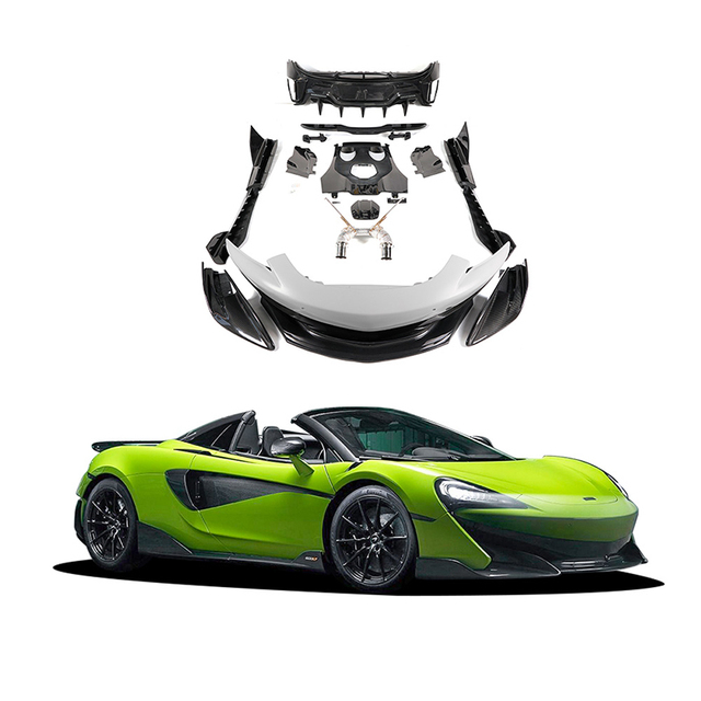 2015+ Vehicle Parts & Accessories 540C 570S 570GT Upgrade 600LT Dry Carbon Fiber BodyKit for Mclaren Body Kit