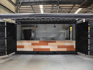 Quiosco de Comida en Contenedor Prefabricado de 15 pies, Cafetería, Solución Llave en Mano con Equipamiento Completo, OEM, Uso <span class=keywords><strong>Comercial</strong></span> en Exteriores - Product Image 6