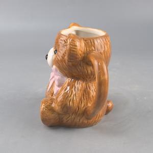Tasse à eau en céramique créative transfrontalière de grande valeur, motif ours en peluche mignon, cadeau d'anniversaire pour les amoureux, pour les cadeaux promotionnels - Product Image 4