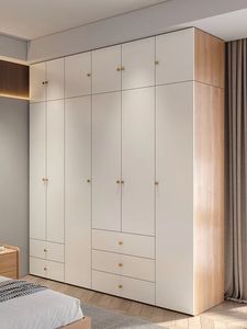 <span class=keywords><strong>Armadio</strong></span> in Legno su Misura ZD con Maniglie in Metallo Design Moderno Organizzatore per Vestiti Cabina <span class=keywords><strong>Armadio</strong></span> - Product Image 4