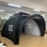 Dôme publicitaire gonflable hermétique pour événements et fêtes, tente à baldaquin en toile pour publicité extérieure