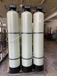 Réservoir d'eau FPR de couleur naturelle et bleue Système de soupape de commande d'adoucisseur d'eau automatique électrique pour usage extérieur de voiture de camping-car domestique - Product Image 6