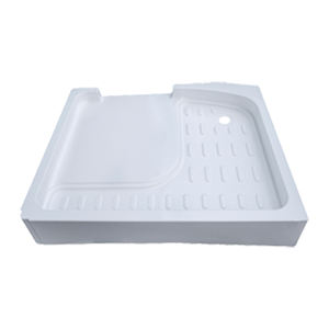 Toda la <span class=keywords><strong>venta</strong></span> de acrílico gris RV plato de ducha blanco antideslizante caravana baño piso autocaravana baño piso - Product Image 5