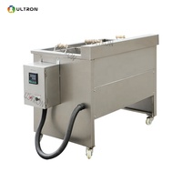 Nouvelle friteuse industrielle multifonctionnelle en acier inoxydable 304 pour frites et chips de bananes, capacité 50 kg/h