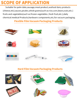 Leadworld – Machine d'emballage sous vide, multifonction, automatique, pour aliments et viandes