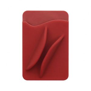 X418-1 Soporte Portátil Multifuncional 2 en 1 de Silicona para Tarjetas de Crédito y Bálsamo Labial con Ventosa para Montaje - Product Image 3