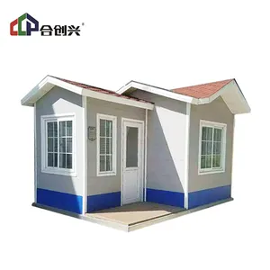 Wholesale Low Price Prefab Steel Frame House Fire-Proof Sandwich Panel Construction Luxury Building Materials Container House