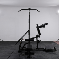 Machine de musculation professionnelle pliable en métal de bonne qualité pour développé pectoral vertical assis et développé pectoral large assis