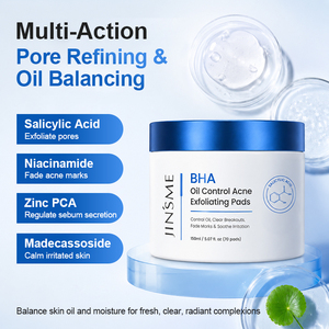 Almohadillas Exfoliantes de Ácido Salicílico BHA, Control de Grasa, Almohadillas Antiacné, Marca Privada OEM - Product Image 4