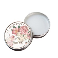 Échantillon de 55g de crème de parfum solide à la fleur de prunier, parfum de fleurs fraîches - Rose Lavande, parfum longue durée, fraîcheur universelle