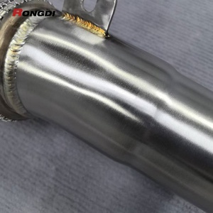 Tuyau d'échappement haute performance en acier inoxydable 304 finition brossée épaisseur 1,5 mm pour S55 F80 F82 M3 M4 F87 - Product Image 2