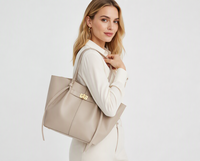 Sac fourre-tout tendance Alibaba pour femme, grande capacité, style minimaliste, décontracté, à porter sous le bras