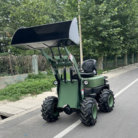 TOHO TH600SE 1.2 Ton Minipala Compatta Elettrica 4x4 a Batteria per Piccole Fattorie, Miglior Prezzo in Cina