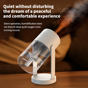 280ml mới có thể điều chỉnh xoay độ ẩm di động xoay siêu âm <span class=keywords><strong>mini</strong></span> USB núi lửa ngọn lửa độ ẩm với ánh sáng đầy màu sắc - Product Image 5