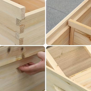 Thiết bị nghề nuôi ong hộp ong gỗ BEE Hive hộp ong cho tổ ong bằng gỗ BEE Hive hộp gỗ lưu trữ hộp - Product Image 6