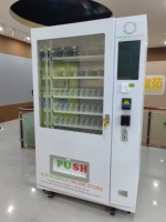 Máquina Expendedora de Alimentos y Bebidas de Gran Capacidad con Función de Refrigeración, Puede Vender Varias Bebidas Frías y Aperitivos