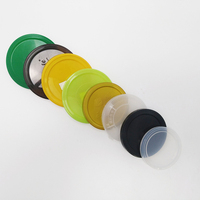 53mm 65mm 73mm 99mm 87mm taille personnalisée couvercle de bouteille bouchon à rabat Eoe noir silicone PE PP PET couvercle en plastique pour tasse Soda Tin Can Tube