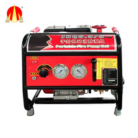 OEM ODM 35HP Pompe de lutte contre l'incendie diesel Remorque LED Veilleuse de travail de nuit 160 M³ par heure Débit 4 pouces Unité mobile d'urgence
