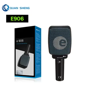 E906 E 906 Professional Supercardioid Dynamic Instrument Microphone Guitar Micrfono Stage Performance Live Recording Mic E906