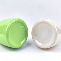 Flacon de voyage rechargeable en PET pour huile capillaire, lotion corporelle, savon liquide pour hôtel, avec design taille jupe féerique