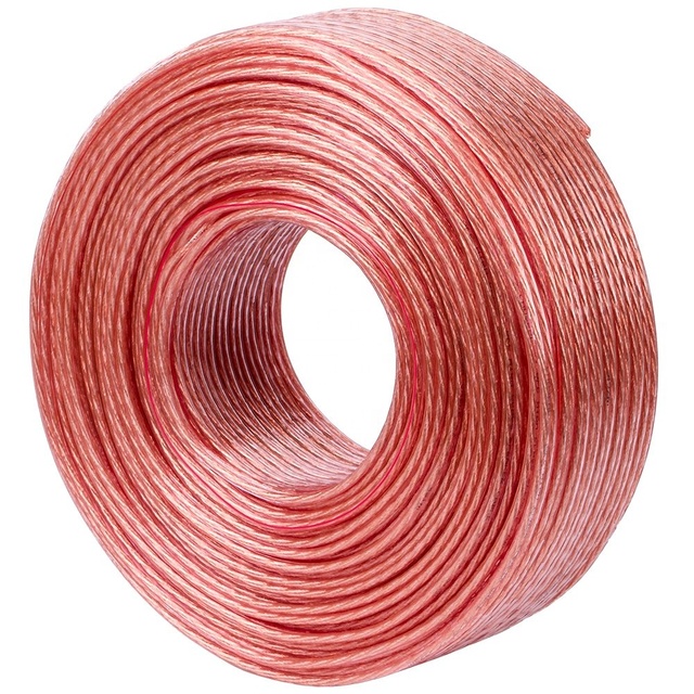 China Manufacturer Car Audio Speaker Cable 16GA 14AWG 12AWG Speaker Wire