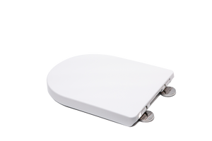 Asiento de inodoro en forma de D de cierre suave con tapa de asiento de <span class=keywords><strong>WC</strong></span> universal de liberación rápida - Product Image 4