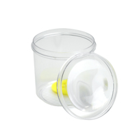 Conteneur de loupe d'insecte cylindrique loupe acrylique spécimen de collecte bocaux d'observation boîte Bug