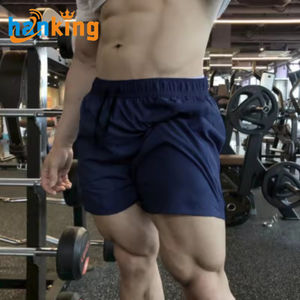 Ehanking กางเกงกีฬาขาสั้นผู้ชายกางเกงออกกำลังกายฟิตเนสยิมกางเกงว่ายน้ำวิ่งชายหาด - Product Image 3