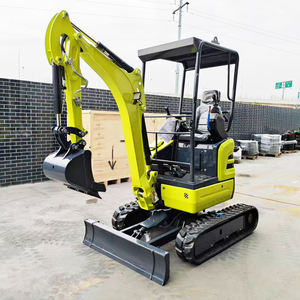 Gratis verzending Diesel kleine graafmachine 1,8 ton volledig hydraulische micro-graafmachine bouwplaats krappe ruimtes compacte graafmachine onderdelen - Product Image 2