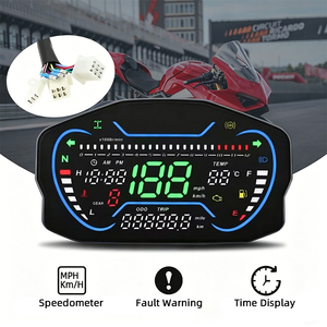 Tableau de bord LCD pour moto sud-américaine, très demandé, compatible Ducati, compteur de vitesse multifonctionnel avec jauge de carburant, universel - Product Image 4